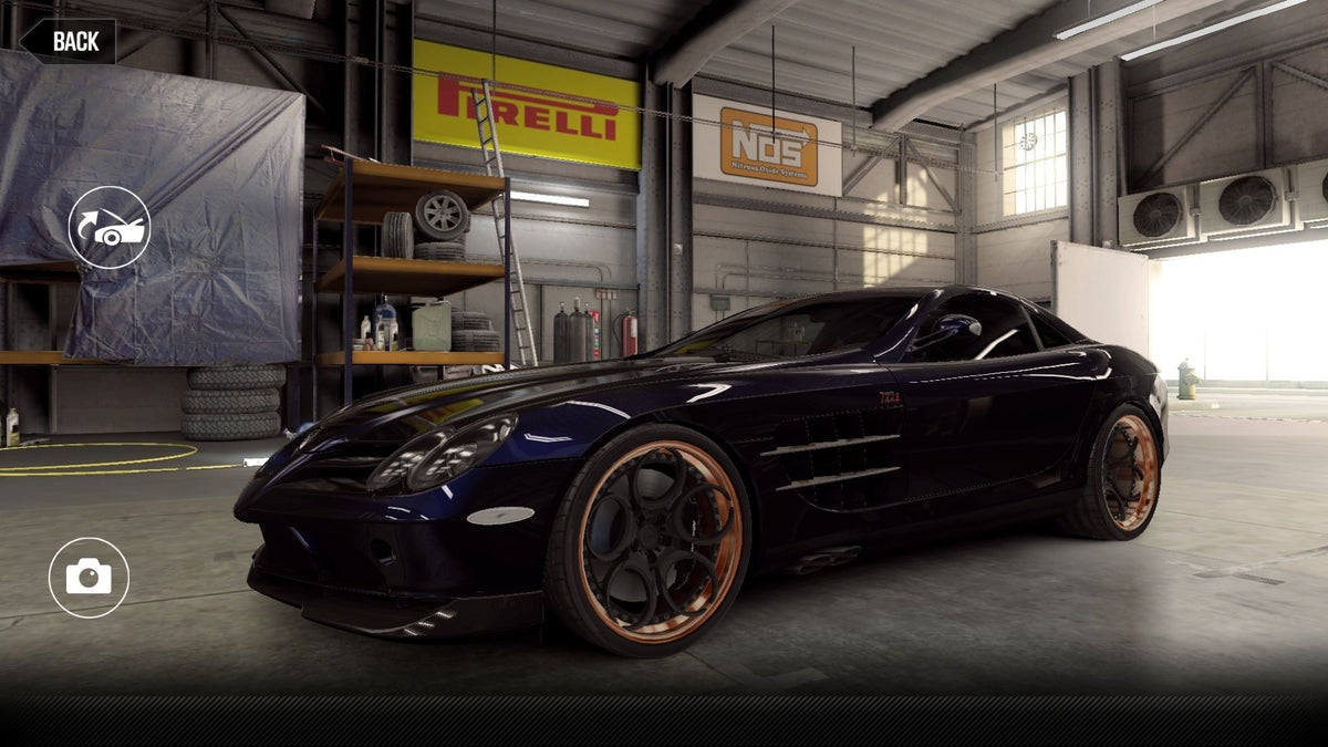 CSR2 McLaren SLR 722 Edition - SapphireBlack