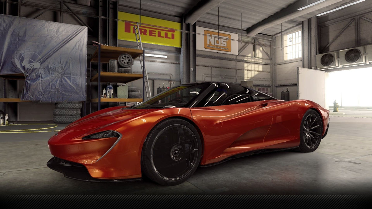 CSR2 McLaren Speedtail Orange - SunburstOrange