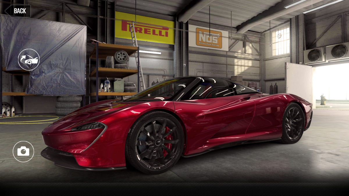 CSR2 McLaren Speedtal Red - MSOCandyAppleRed