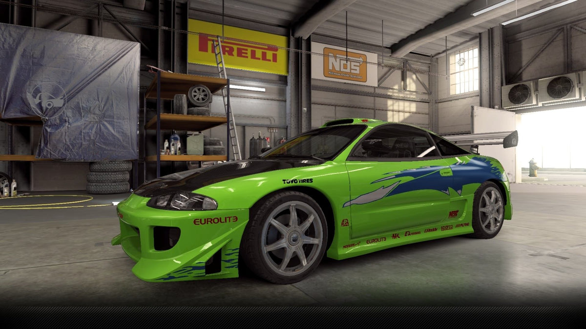 CSR2 Mitsubishi Eclipse - KawaGreen