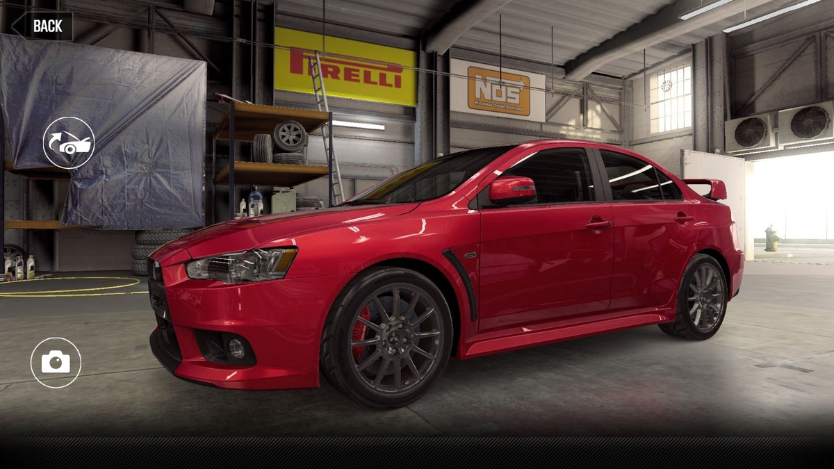 CSR2 Mitsubishi Lancer Evolution Final Edition (TNR) - Rally Red