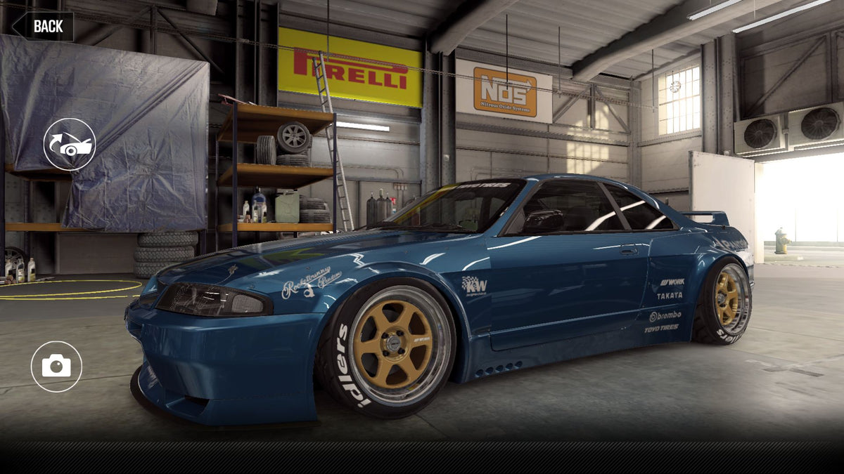 CSR2 Nissan Skyline (BCNR33) GT-R - BlueZodiac