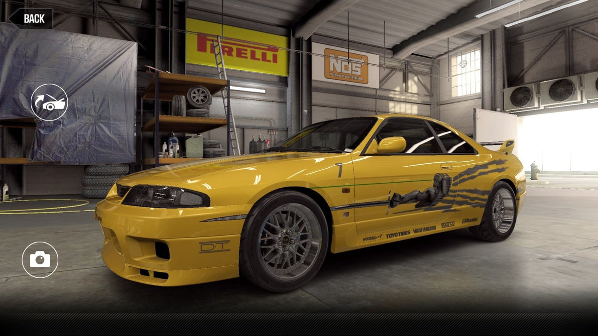 CSR2 Nissan Skyline GTR R33 - Bird Yellow