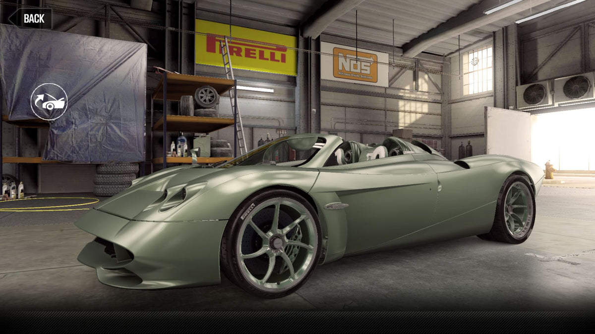 CSR2 Pagani Huayra Codalunga Speedster - MintGreen