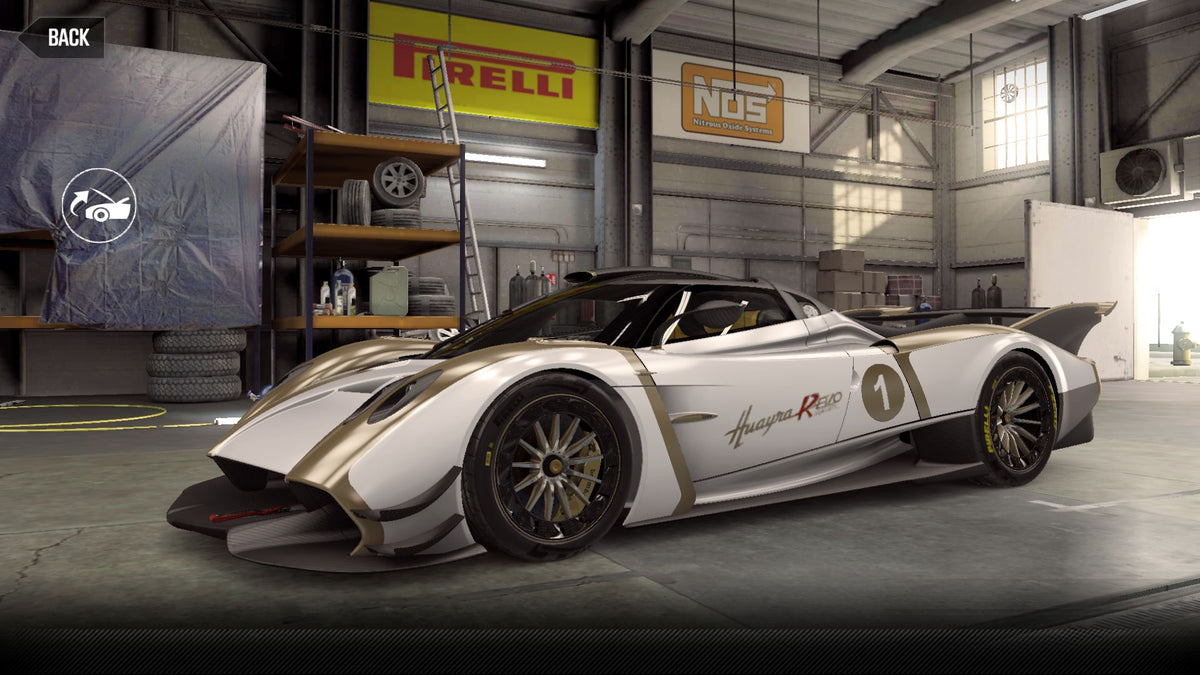 CSR2 Pagani Huayra R Evo Roadster - Bianco