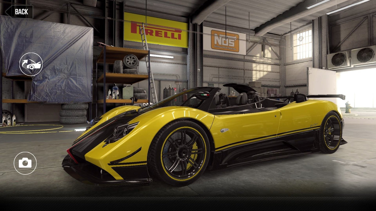 CSR2 Pagani Zonda Cinque Roadster - BahrainYellow