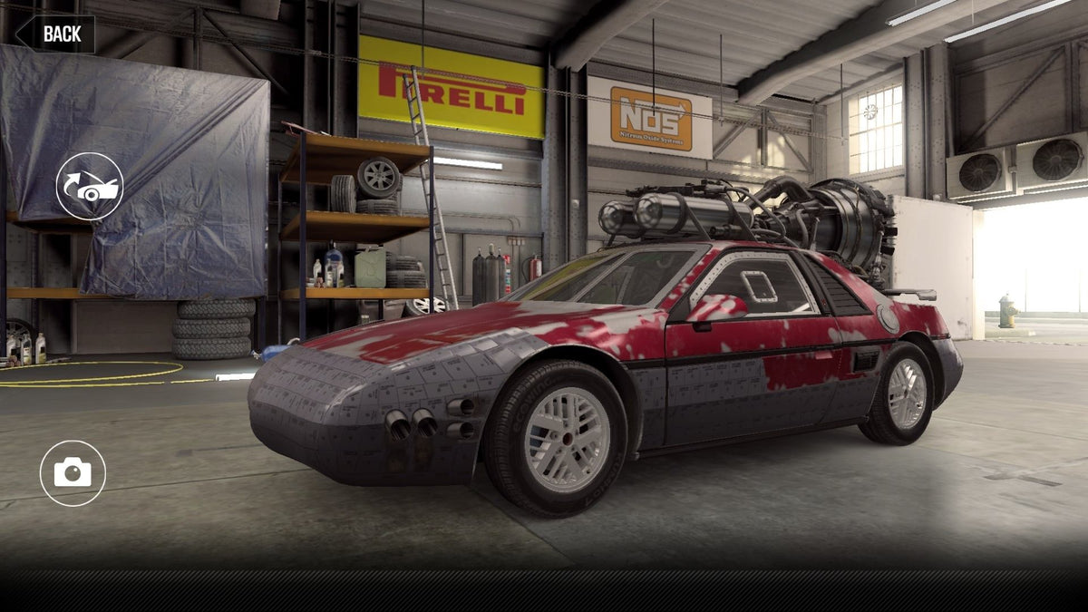 CSR2 Pontiac Fiero - Matador Red