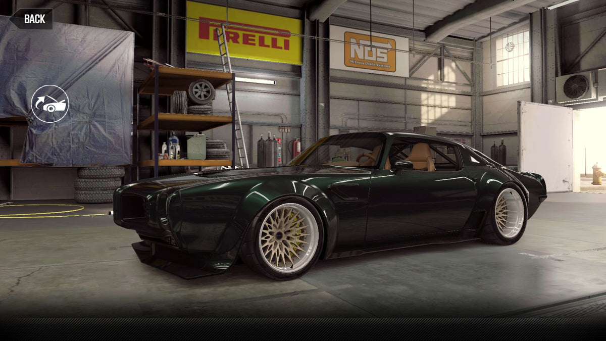 CSR2 Pontiac Firebird 'DraKon' - HouseOfKolorDrakonGreen