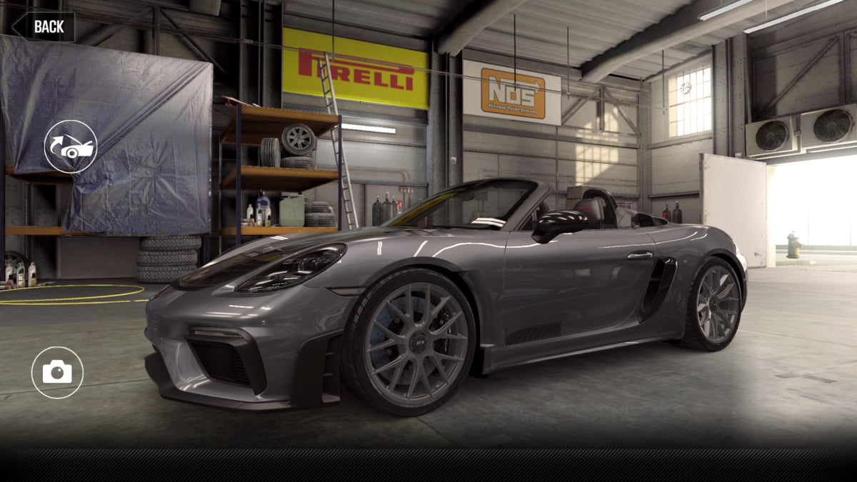 CSR2 Porsche 718 Spyder RS - VanadiumGrey