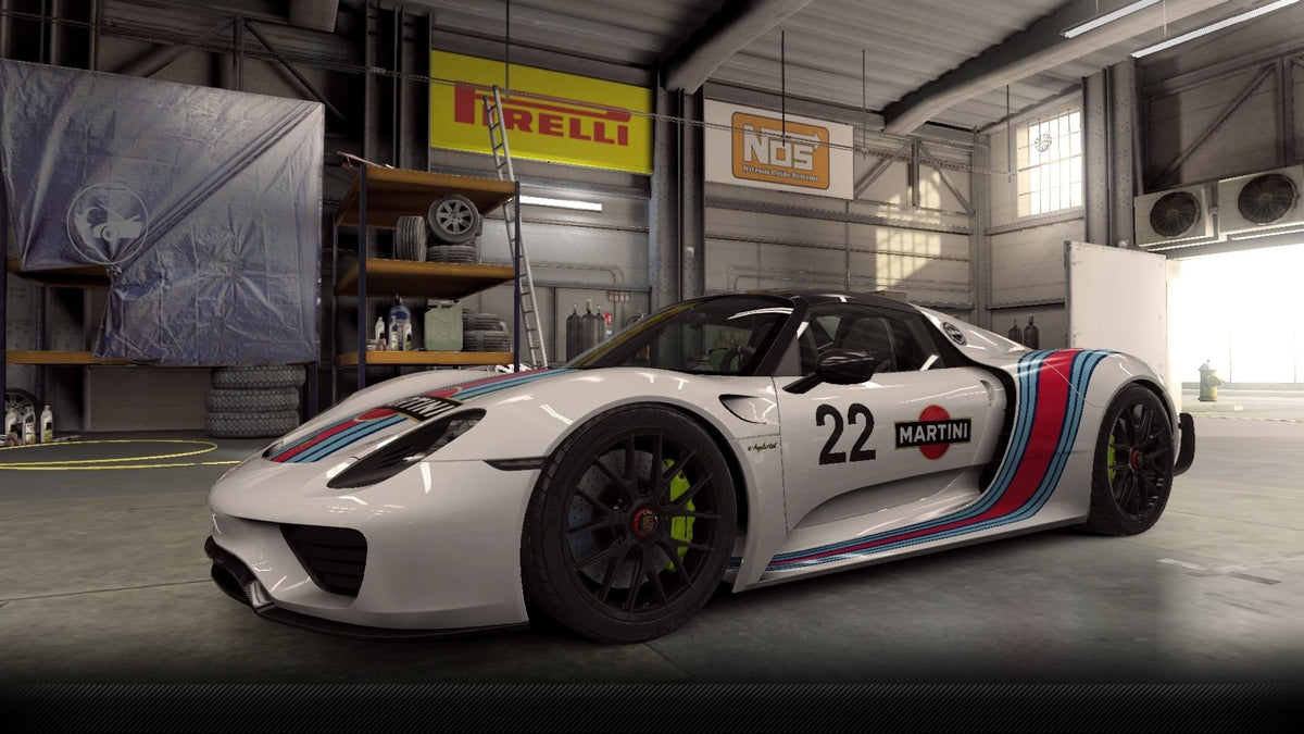 CSR2 Porsche 918 Spyder MARTINI RACING - SalzburgRacingDesign