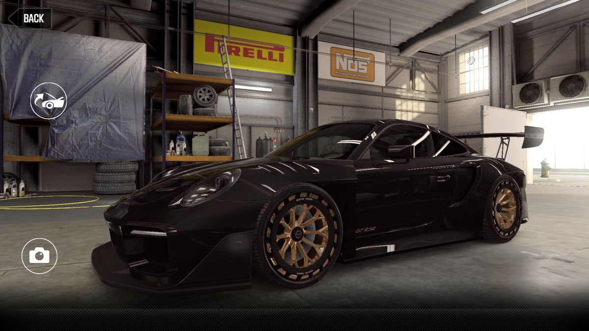 CSR2 Porsche Duke Dynamics 911 GT-RSR - BlackNight