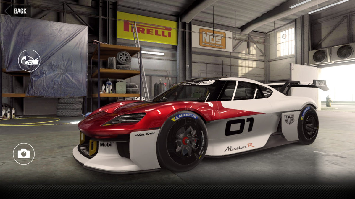 CSR2 Porsche Mission R Concept - CarmineRed