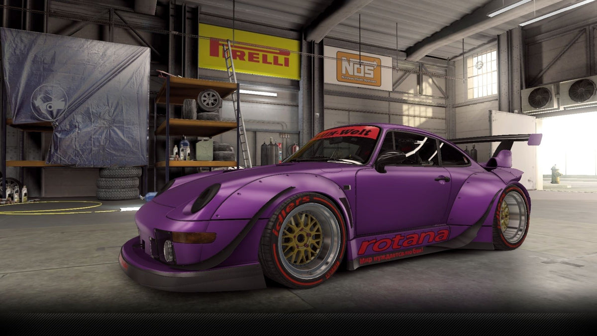 CSR2 Porsche RWB 993 ''Rotana'' - Purple