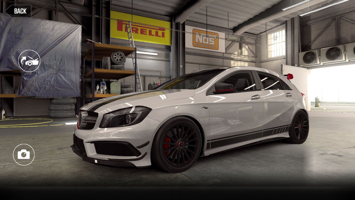 CSR2 Ruby Rose's A 45 AMG - Mercedes-BenzCirrusWhite