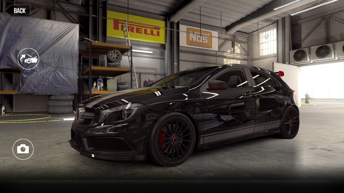 CSR2 Ruby Rose's A 45 AMG - Mercedes-BenzNightBlack