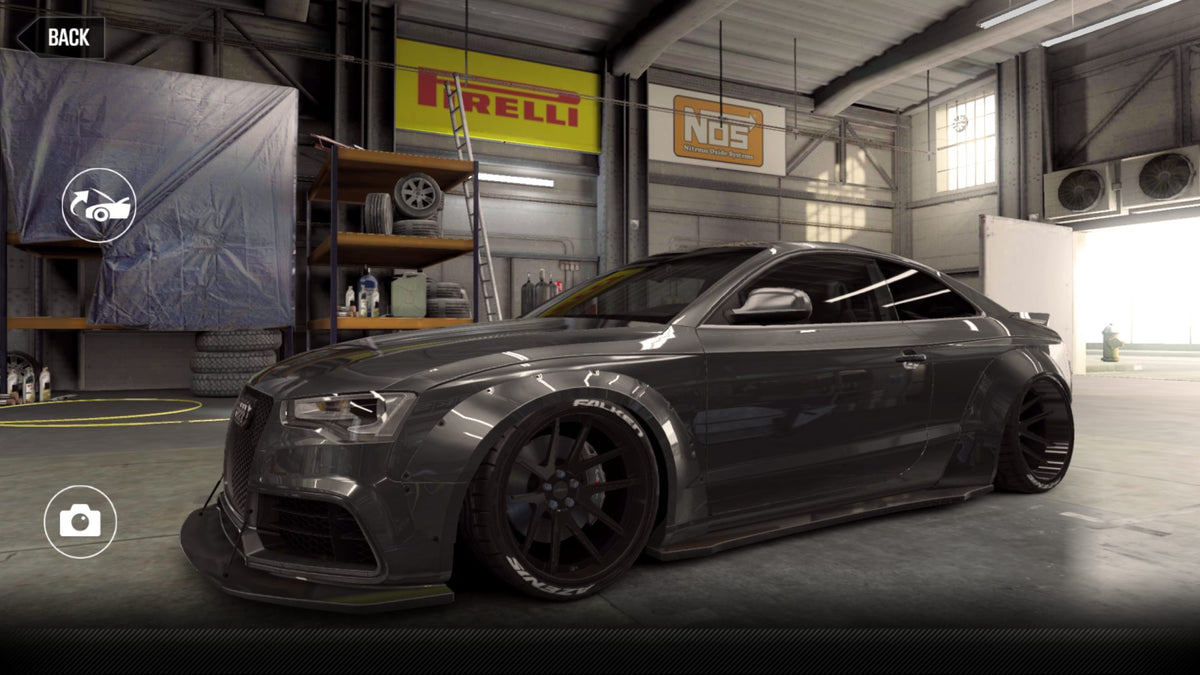 CSR2 Ruby Rose's Audi LB RS 5 Coupe - DaytonaGray