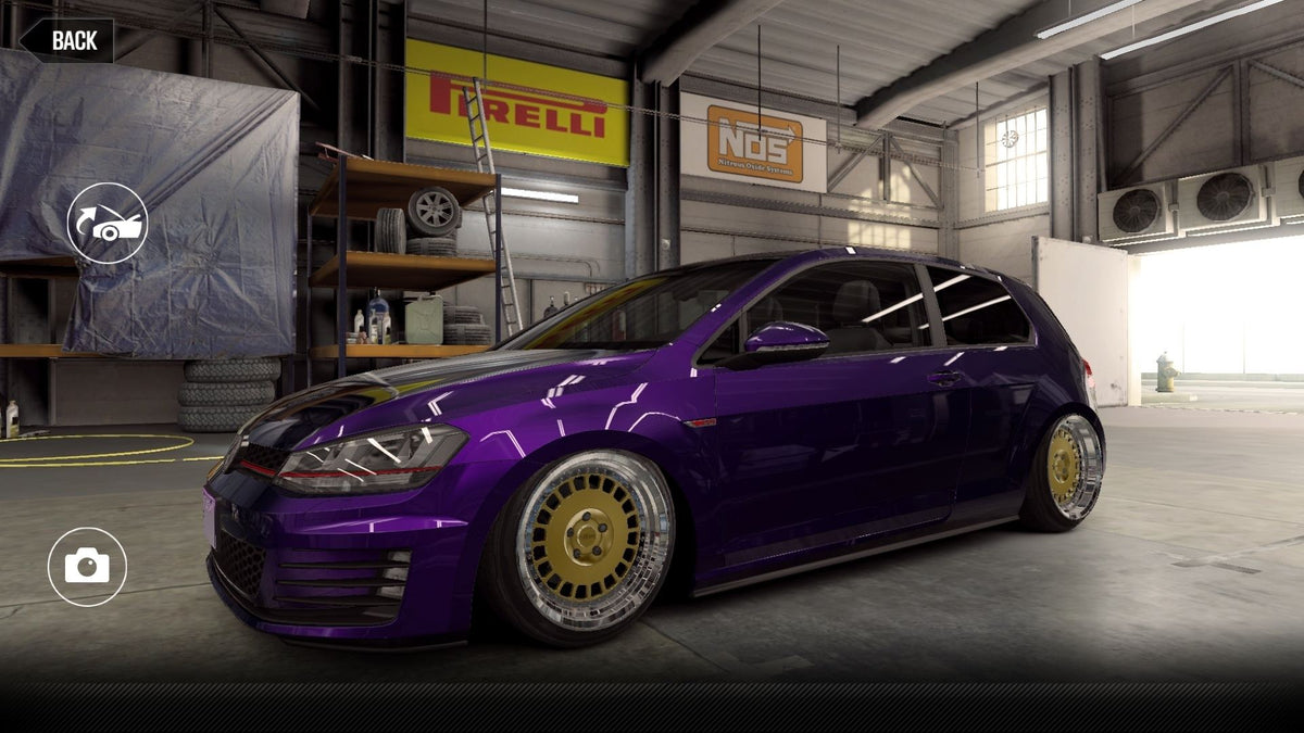 CSR2 Ruby Rose's Volkswagen Golf GTI - PurpleHeart