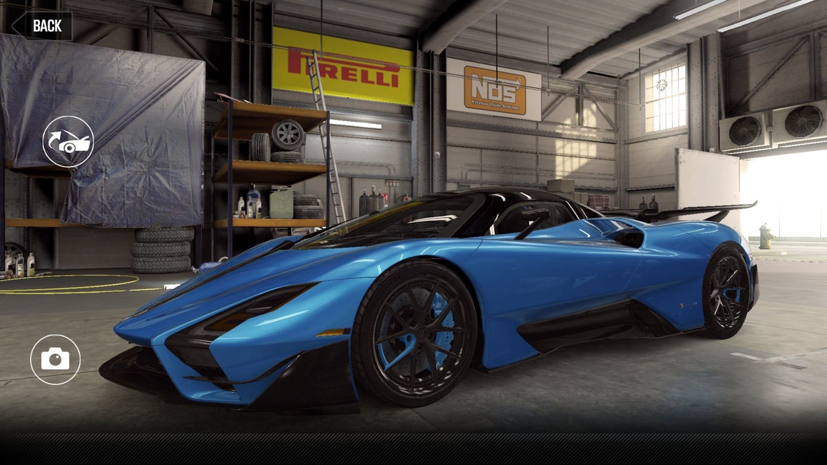 CSR2 SSC Tuatara Striker - StrikerBlue