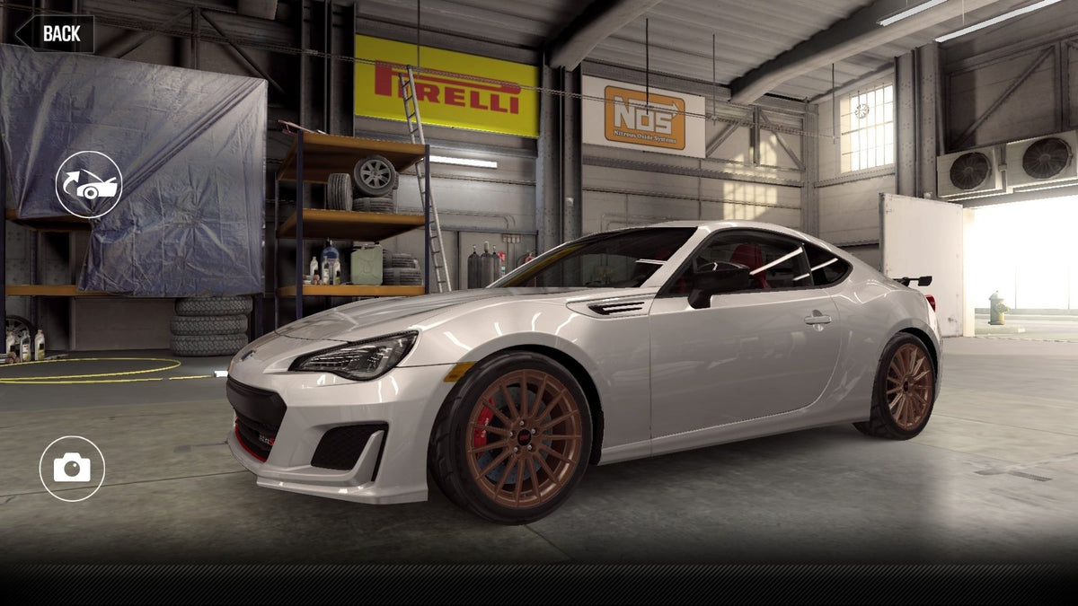 CSR2 Subaru BRZ tS 2020 (TNR) - Ceramic White