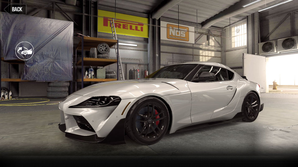 CSR2 Toyota GR Supra V2 - AbsoluteZeroWhite