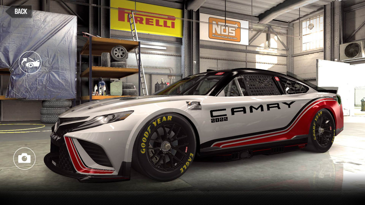 CSR2 Toyota NASCAR Next Gen Camry - White