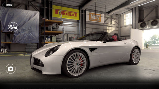 CSR2 Alfa Romeo 8C Spider - White
