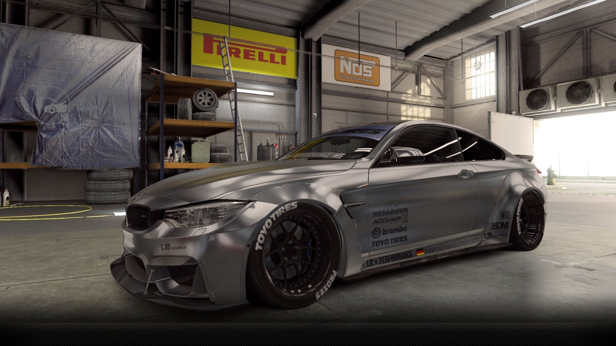 CSR2 Amelia's BMW  LB M4 Coupe - CrewSilver