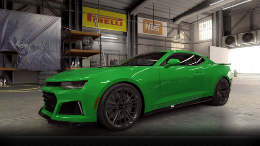 CSR2 Ashleigh's Chevrolet Camaro ZL1 - KryptonGreen