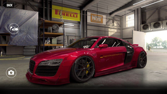 CSR2 Audi LB R8 V10 plus Coupe 2014 - Monza