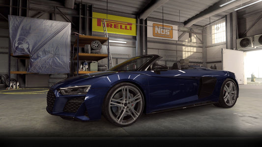 CSR2 Audi R8 Spyder V10 - AscariBlue