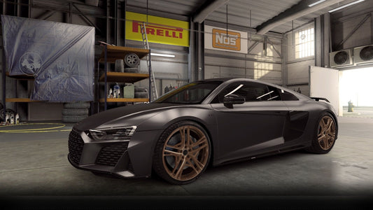 CSR2 Audi R8 V10 Decennium - DaytonaGrayMattEffect