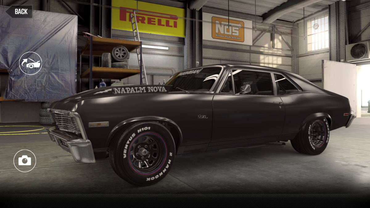 CSR2 Chevrolet Hoonigan Napalm Nova - NapalmBlack
