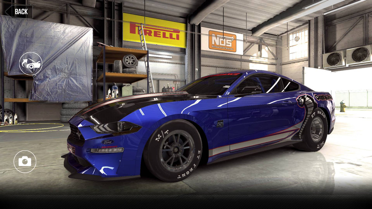 CSR2 Ford Mustang Cobra Jet Boss 50th Edition - PerformanceBlue