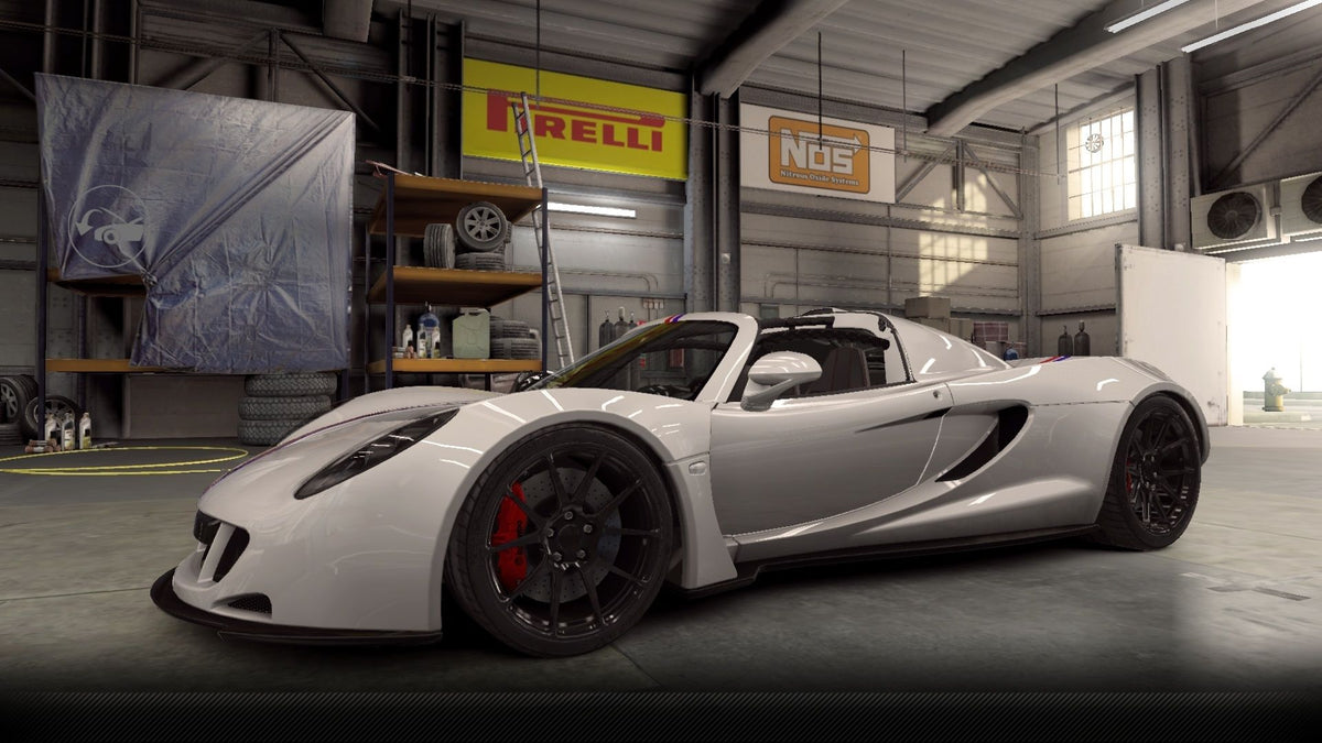 CSR2 Hennessey Venom GT Spyder WFE - AspenWhite