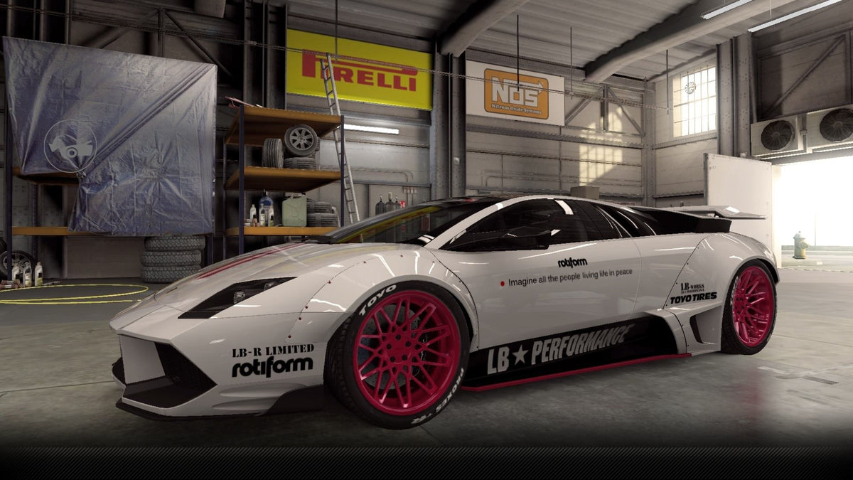 CSR2 Lamborghini LB Murcielago LP670-4 SuperVeloce - BiancoIsis