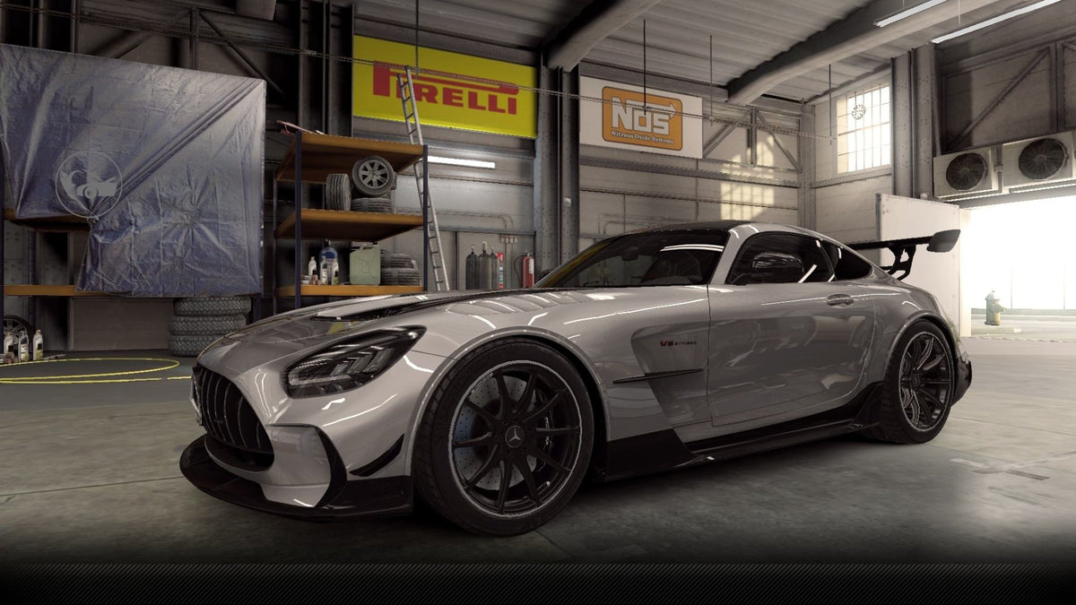 CSR2 Mercedes GT Black Series - Mercedes-BenzHighTechSilver
