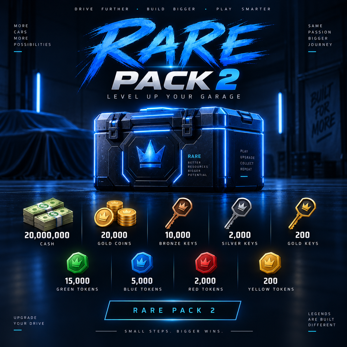 CSR2 Rare Pack 2